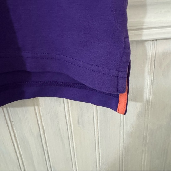 U.S. Polo ASSN Polo Shirt Men's Medium Purple Golfing 2 Button Luxury Feel - Picture 3 of 5